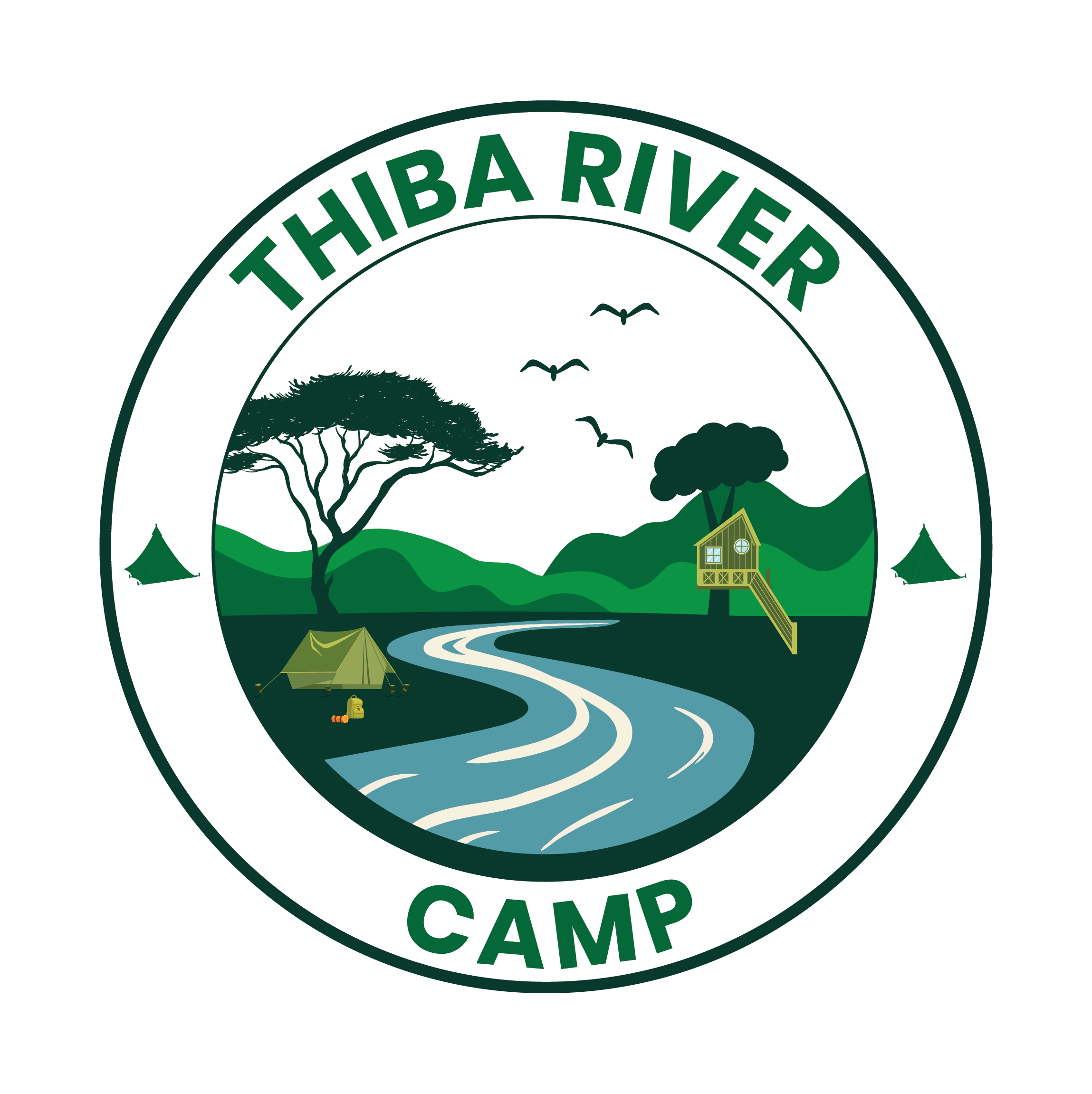 Thiba River Camp logo
